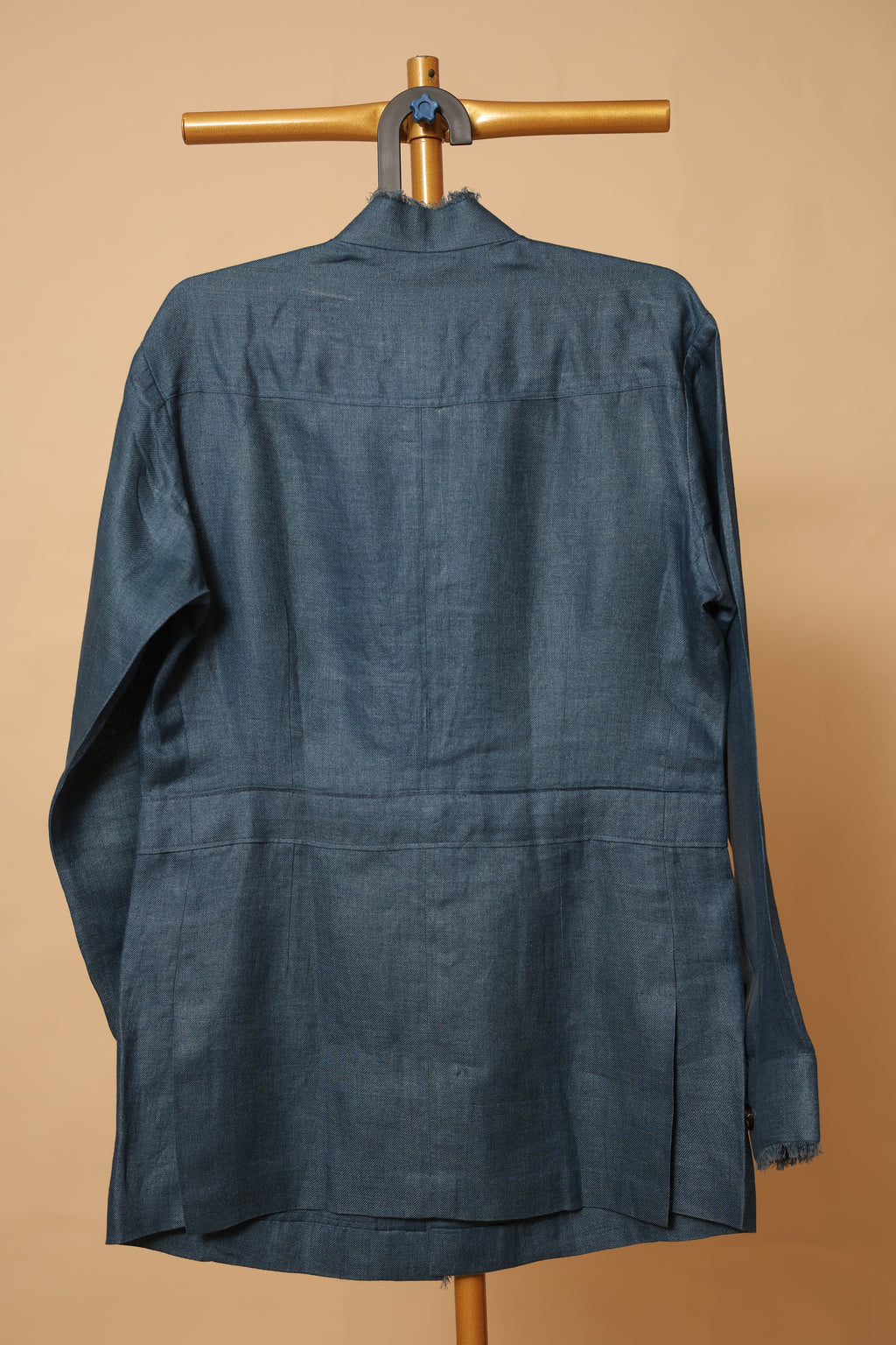 Men’s Slate Blue Designer Bandhgala Jacket