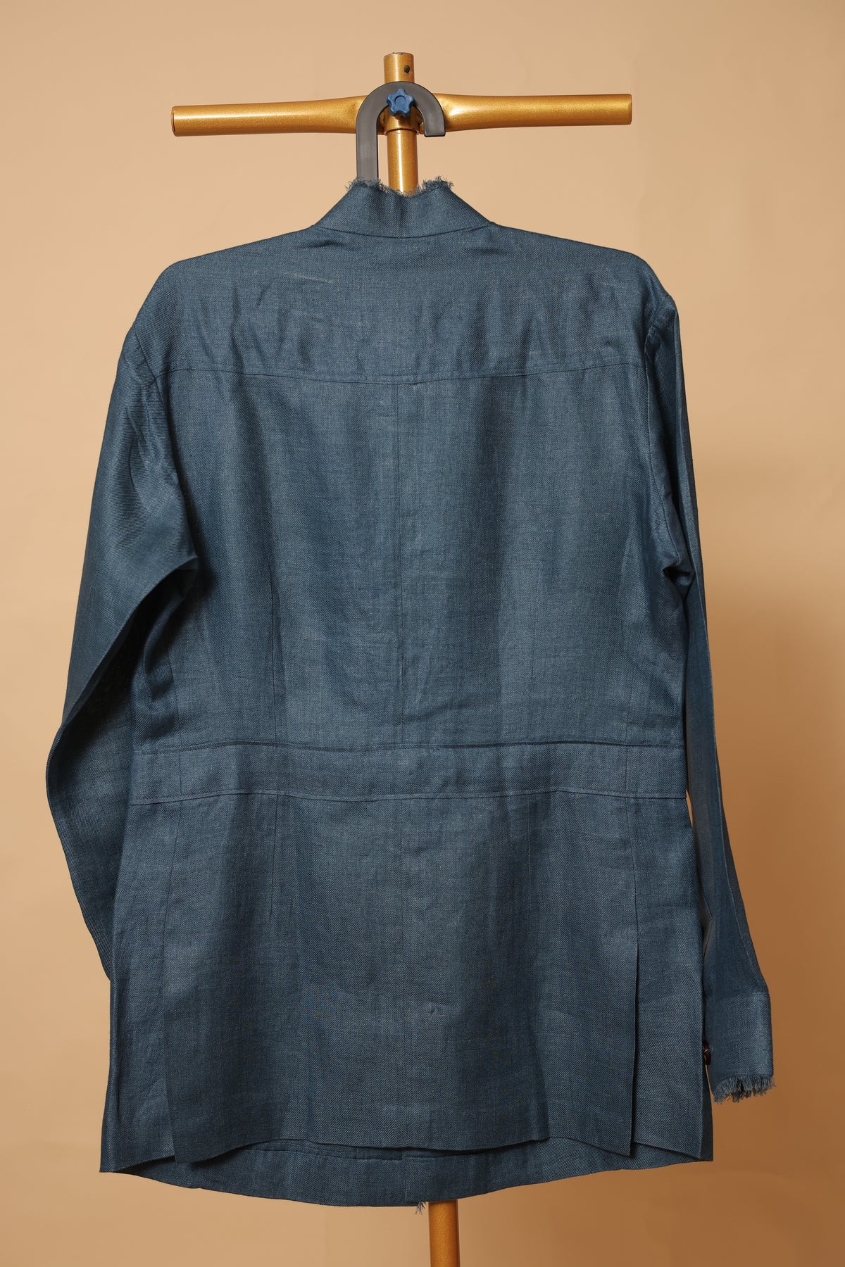Men’s Slate Blue Designer Bandhgala Jacket