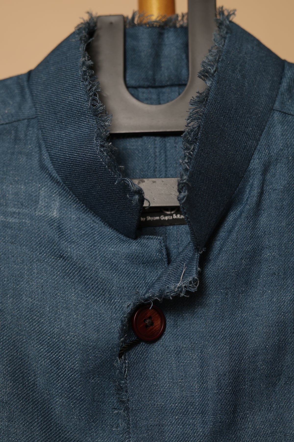 Men’s Slate Blue Designer Bandhgala Jacket