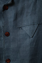 Men’s Slate Blue Designer Bandhgala Jacket