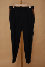 Men’s Navy Blue Striped Detail Co-Ord Set
