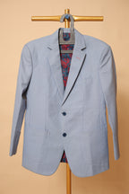 Men’s Sky Blue Premium Formal Blazer