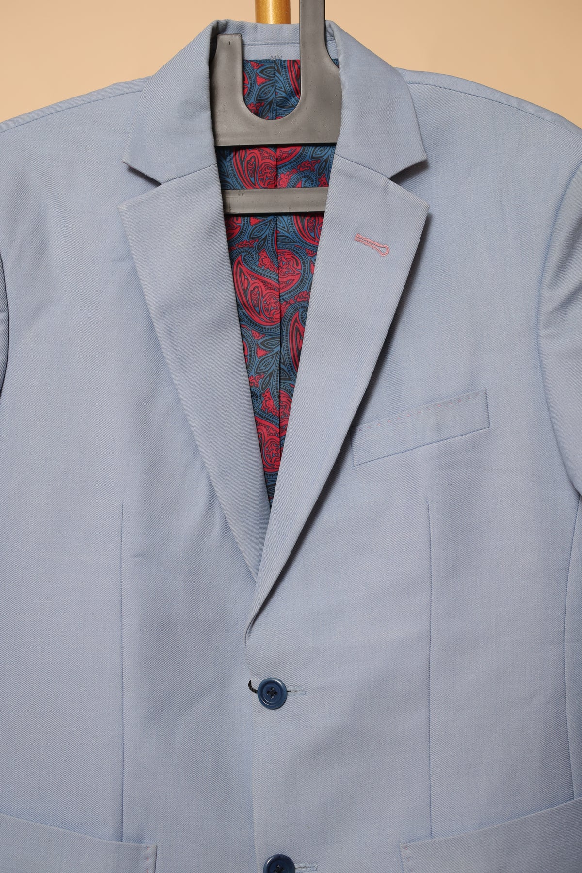 Men’s Sky Blue Premium Formal Blazer