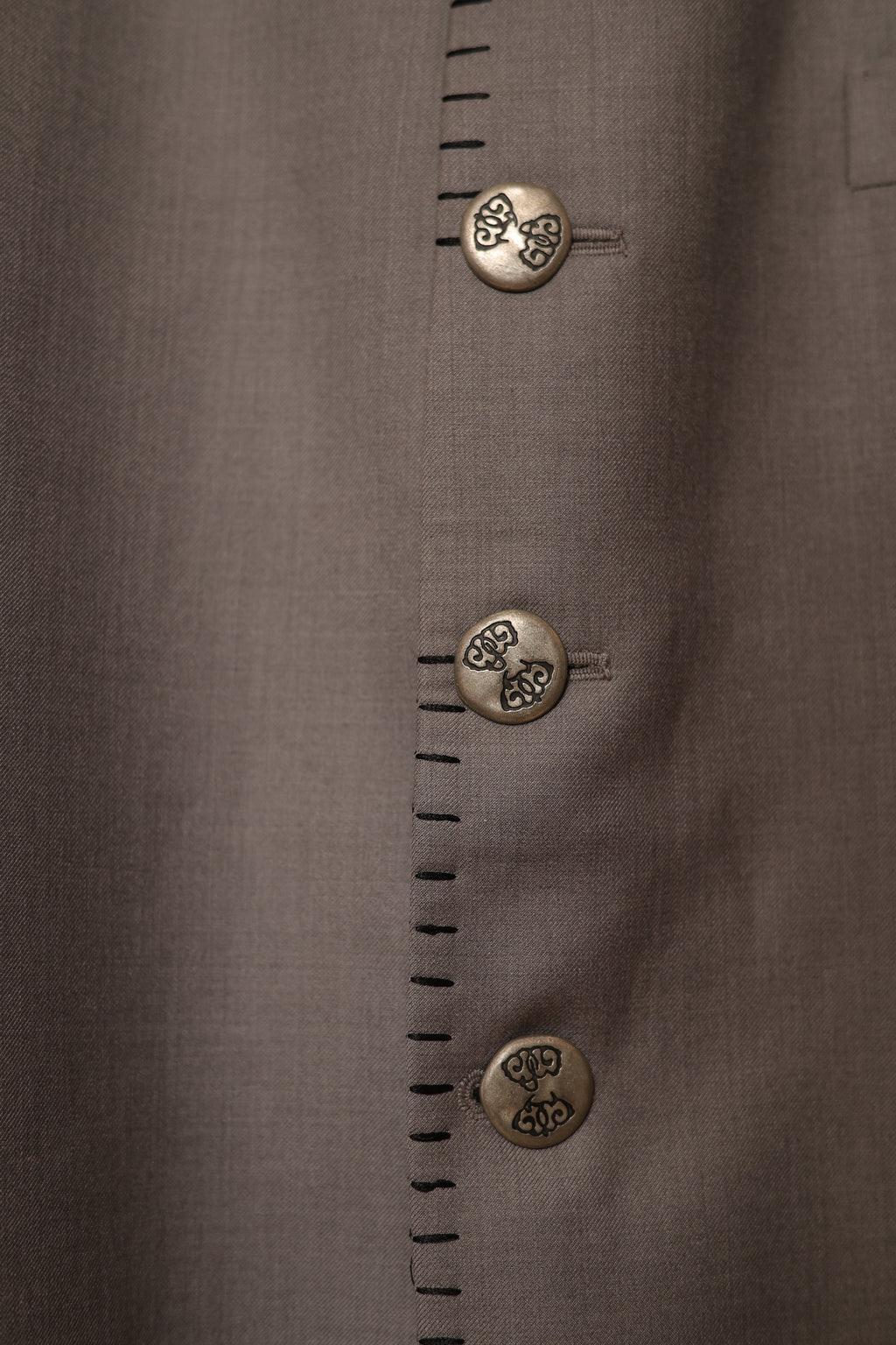 Men’s Grey Classic Bandhgala Jacket
