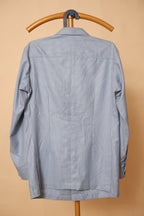 Men’s Light Grey Utility Shirt Co-Ord Set
