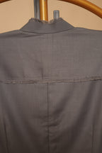 Men’s Taupe Grey Button-Down Co-Ord Set