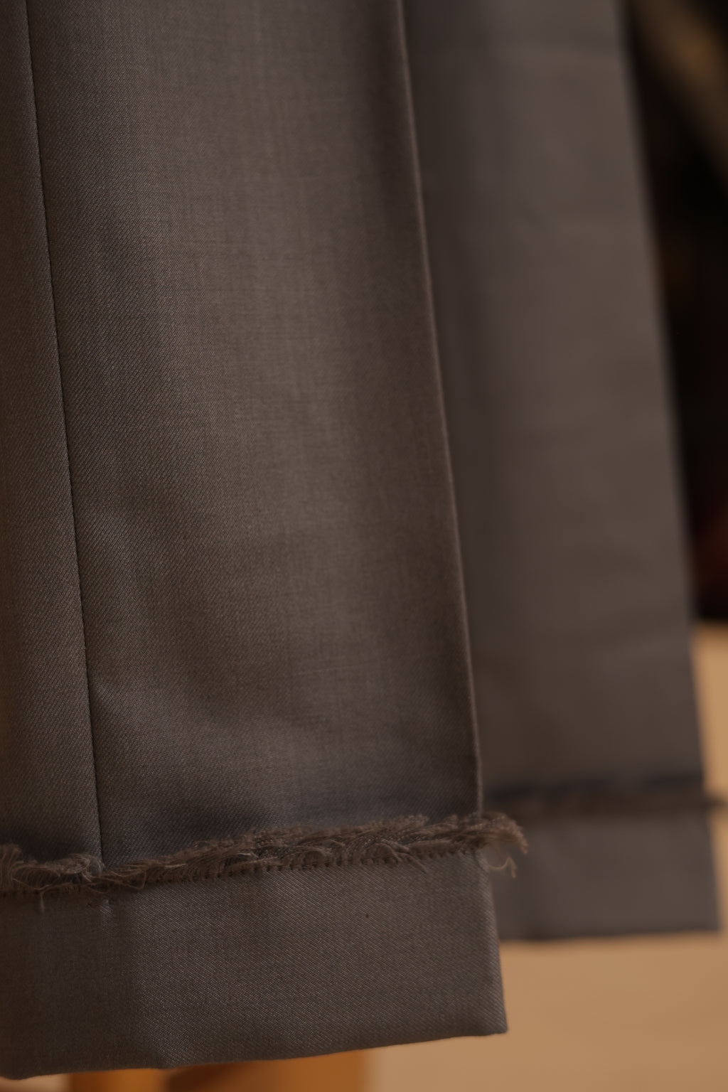 Men’s Taupe Grey Button-Down Co-Ord Set