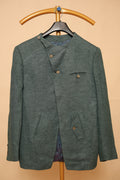 Men’s Sage Green Designer Bandhgala Jacket
