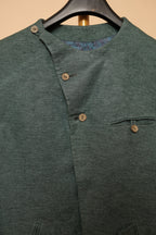 Men’s Sage Green Designer Bandhgala Jacket