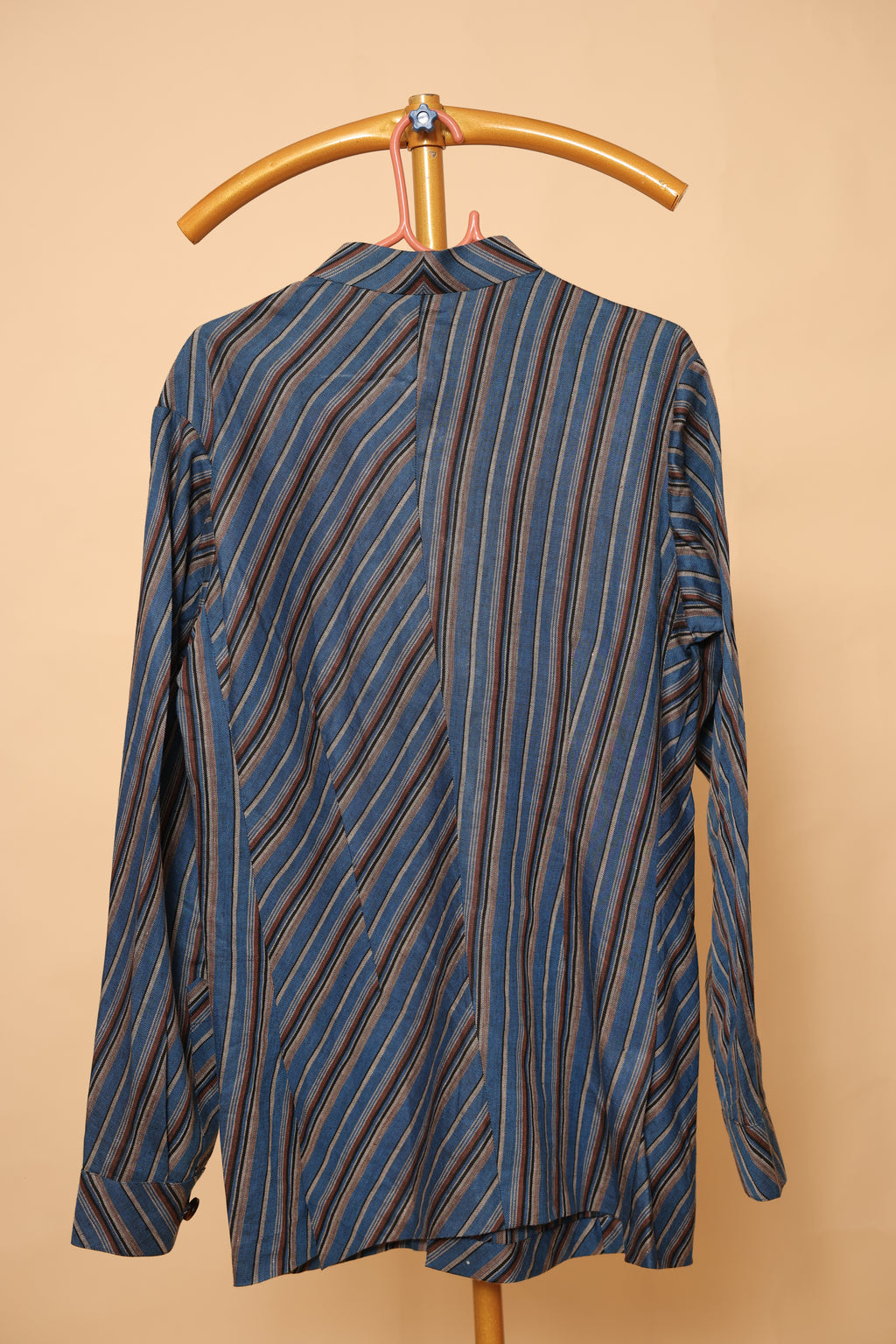 Men’s Blue Striped Designer Shirt
