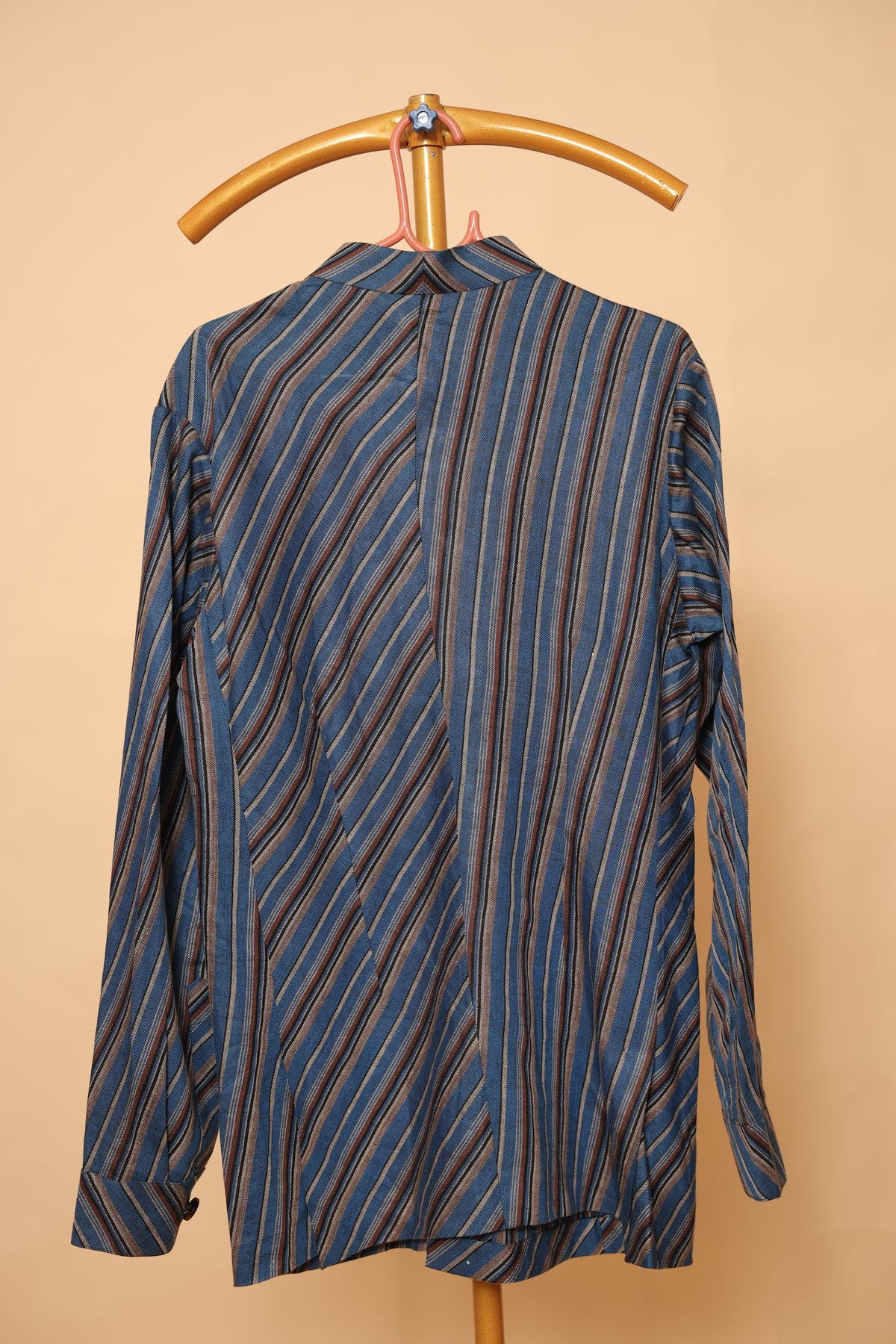 Men’s Blue Striped Designer Shirt