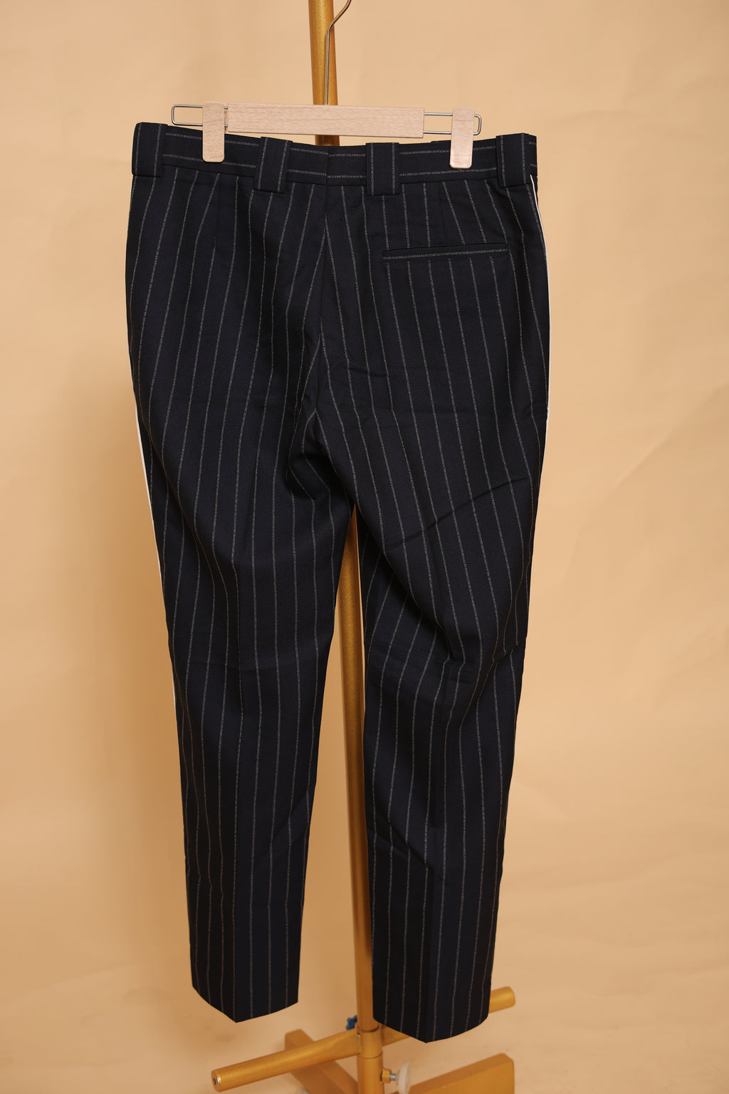 Men’s Black Pinstripe Designer Co-Ord Set