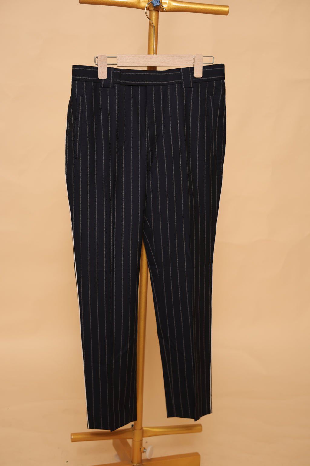 Men’s Black Pinstripe Designer Co-Ord Set