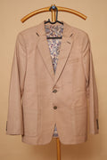 Men’s Dusty Peach Textured Formal Blazer