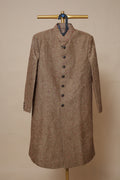 Olive Gold Floral Embroidered Sherwani