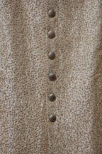 Men’s Champagne Beige Textured Sherwani