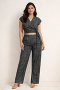 Aged Slate Geometric Mandala Co-ord Set
