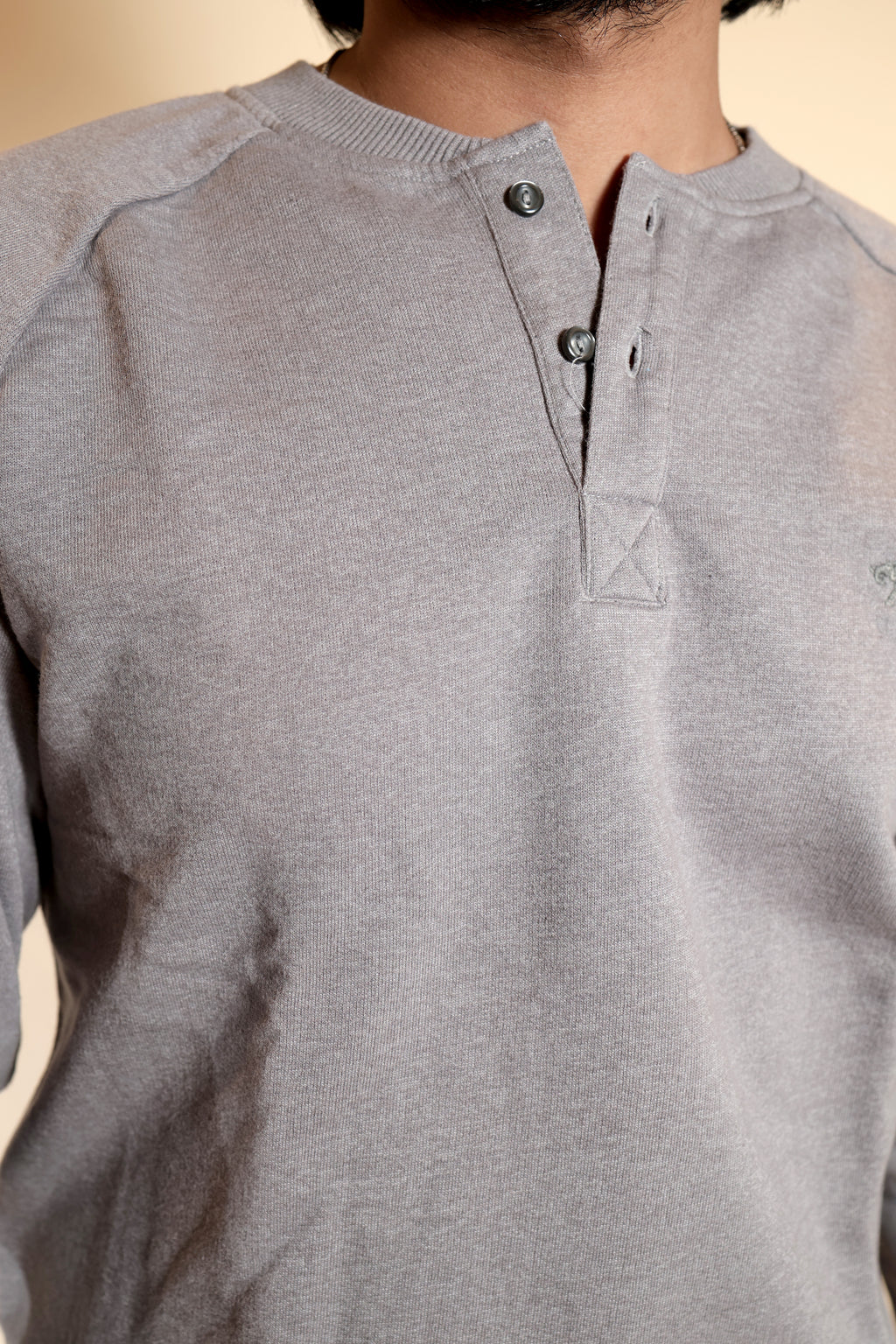 Soft Knit Grey Sweat Shirt