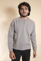 Soft Knit Grey Sweat Shirt
