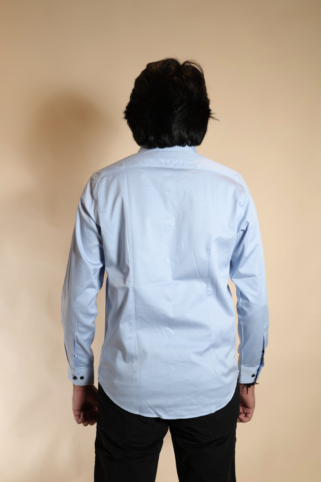 Essential Sky Blue Button-Down Shirt