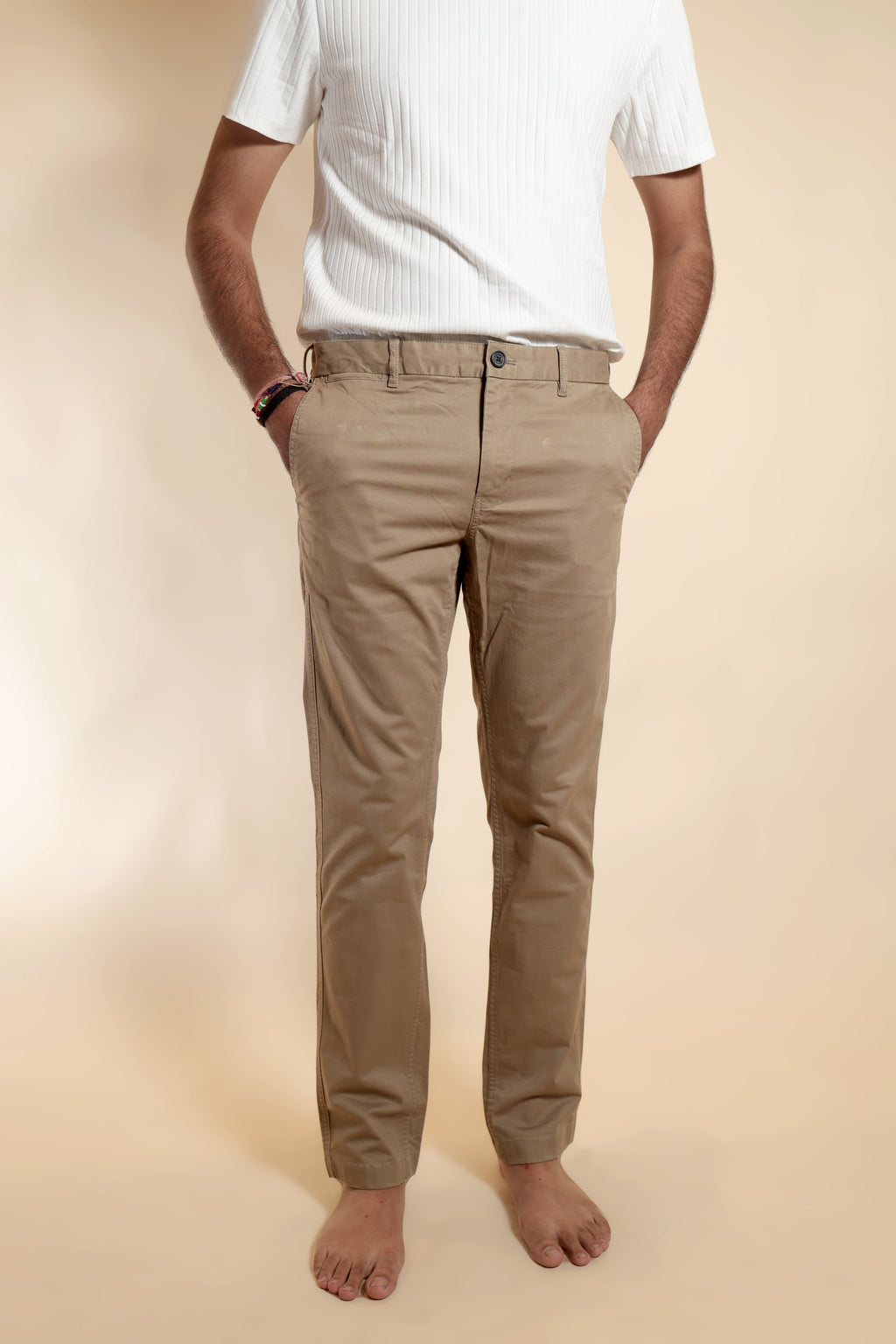 Men's Classic Khaki Trousers