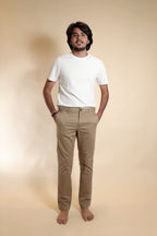 Men's Classic Khaki Trousers