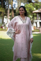 Graceful Pastel Festive Kaftan Outfit
