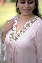 Graceful Pastel Festive Kaftan Outfit