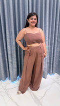 Mocha Brown 2-Piece Coord Set
