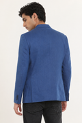 Men's Smart Casual Indigo Blue Blazer – Slim Fit