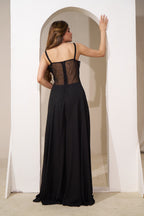 Black Beaded Bodice and Jumpsuit