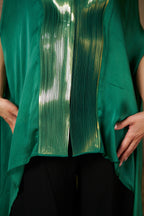 Elegant Emerald Kaftan-Top