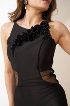 Chic Black Evening Gown