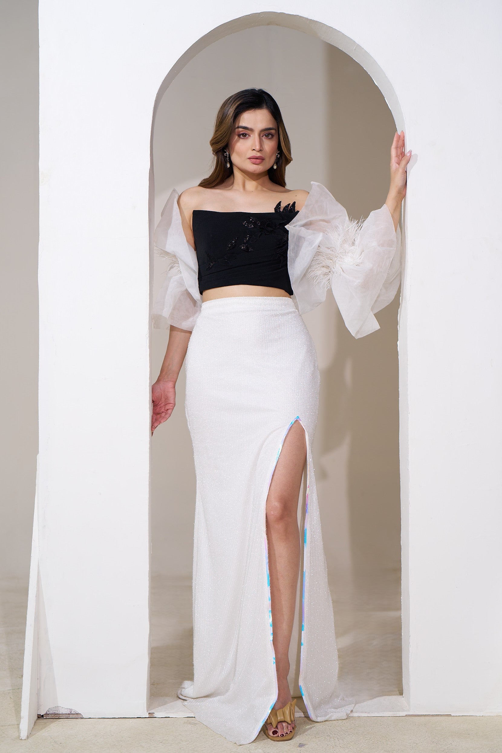 Modern Glamour Skirt & Top