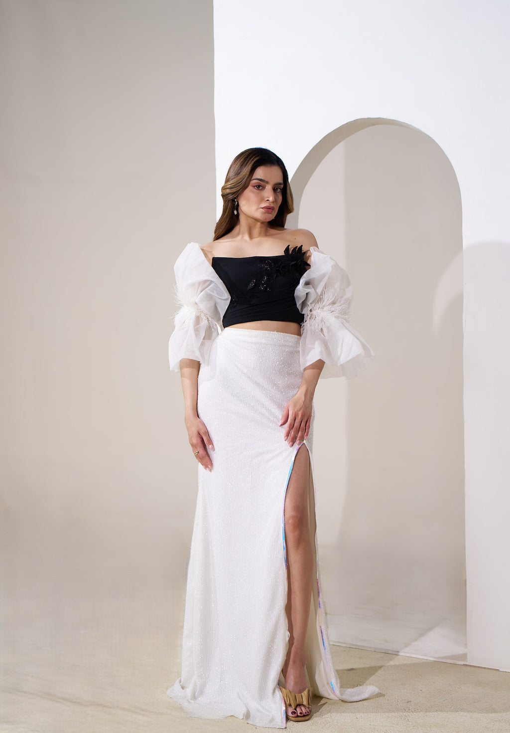 Modern Glamour Skirt & Top