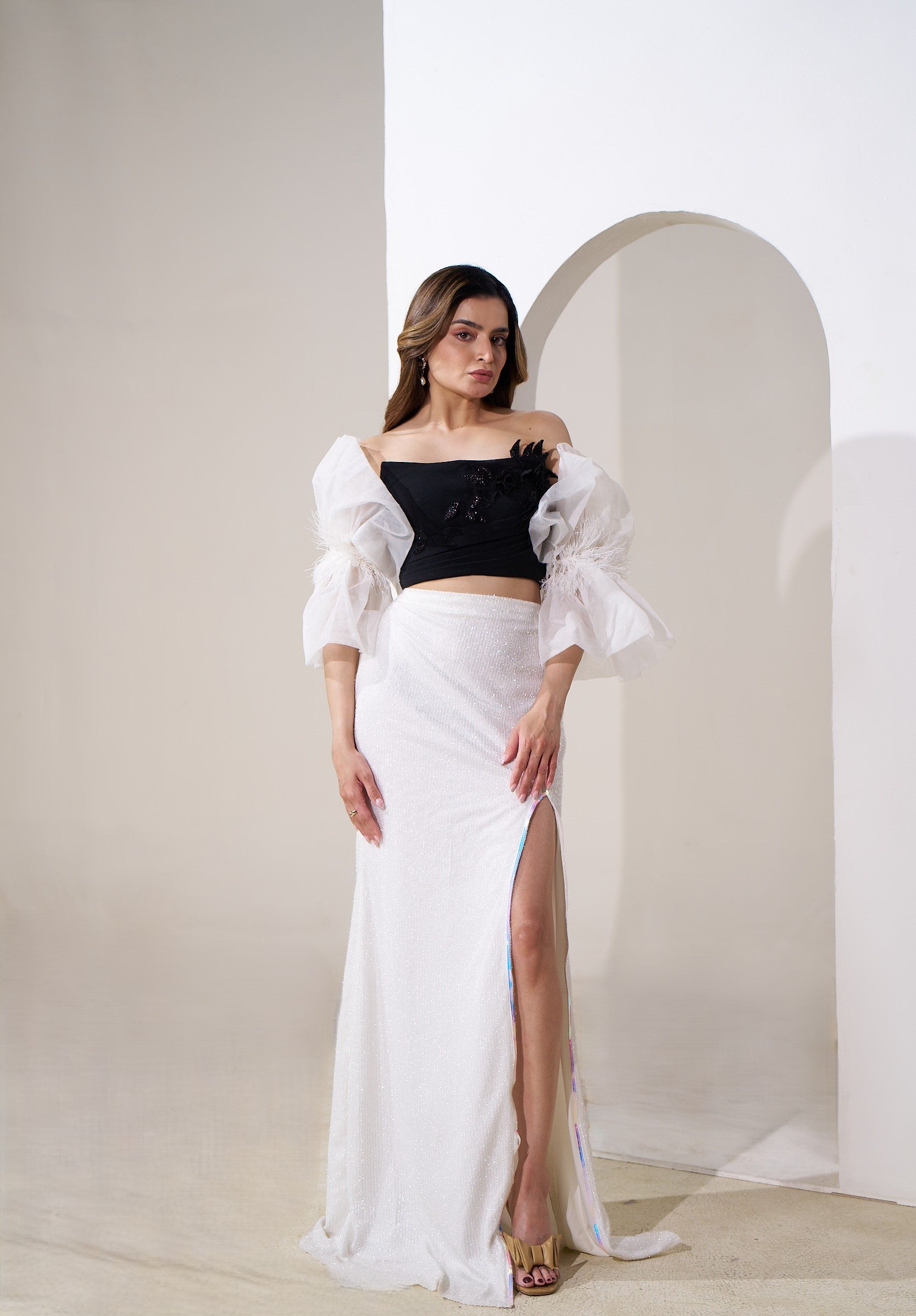 Modern Glamour Skirt & Top