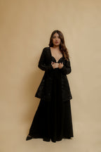 Glamorous Black Sequin Shrug