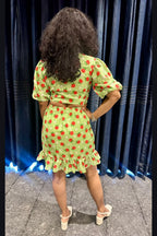 Sweet Strawberry Ruffle Co-ord Set