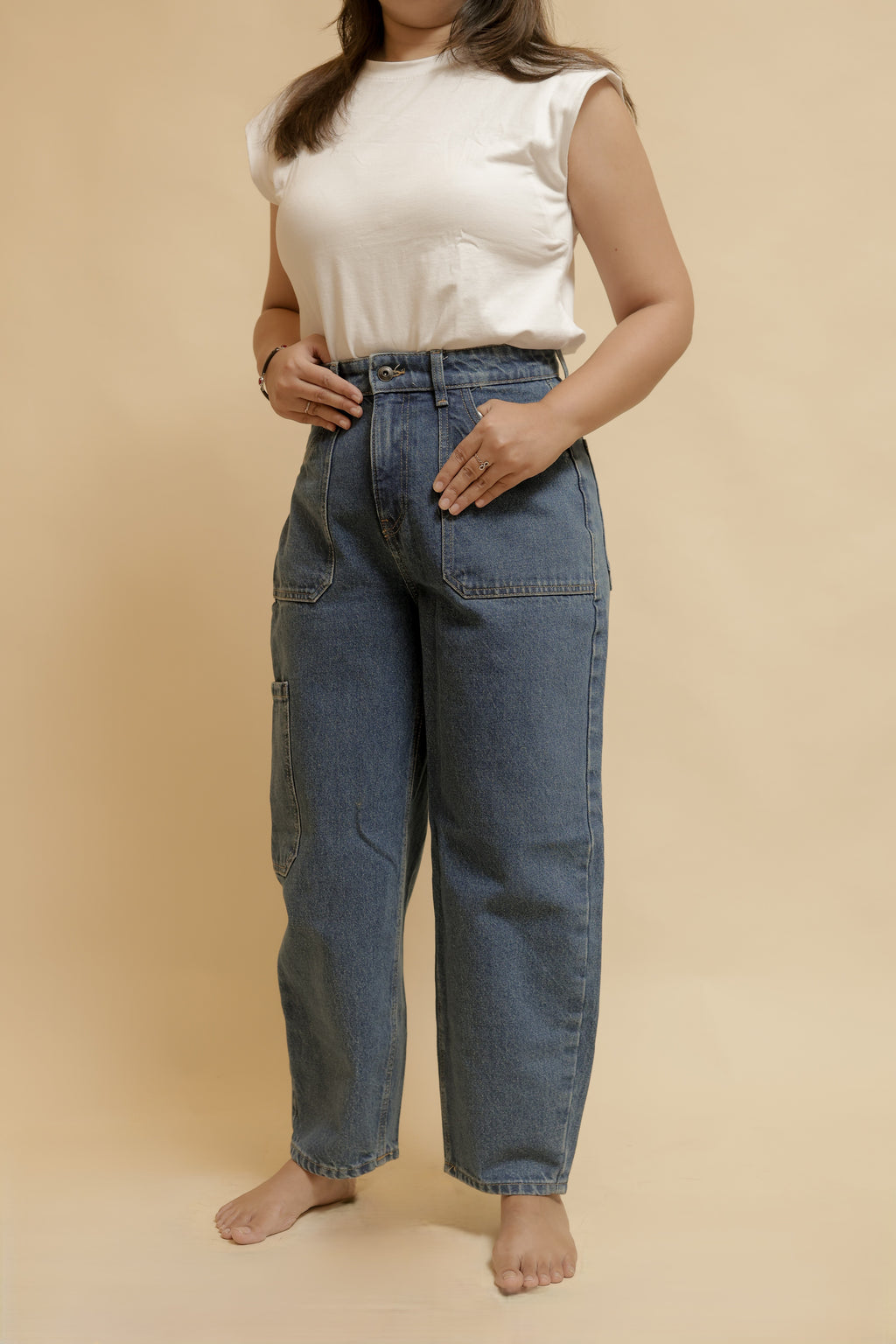 Balloon Fit Jeans for Women