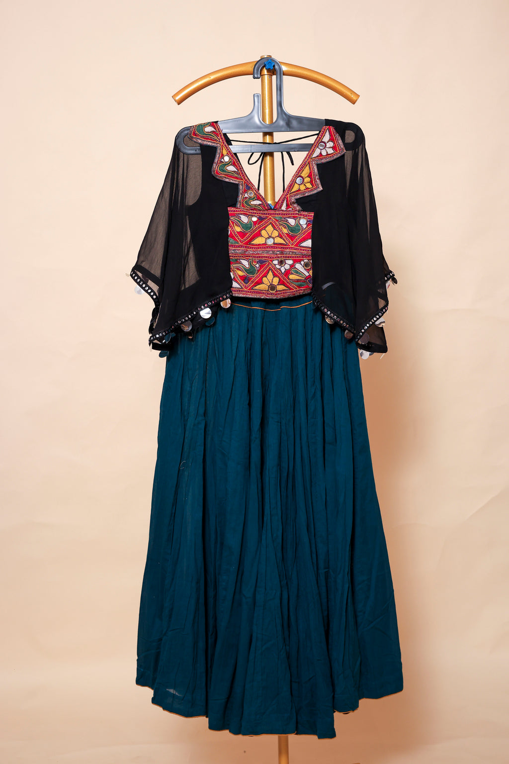 Mirror Work Boho Chaniya Choli