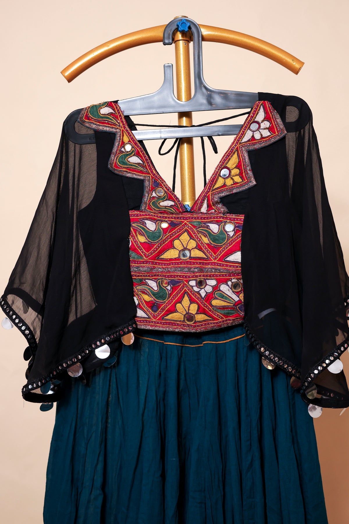 Mirror Work Boho Chaniya Choli