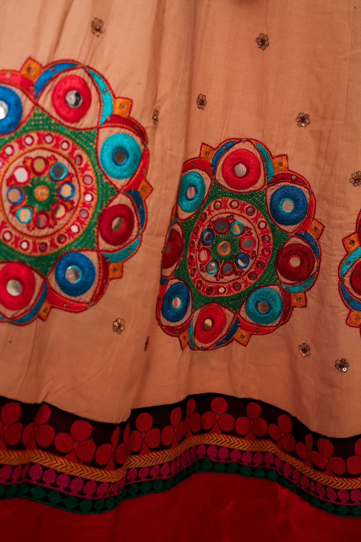 Hand Embroidery Navratri Chaniya