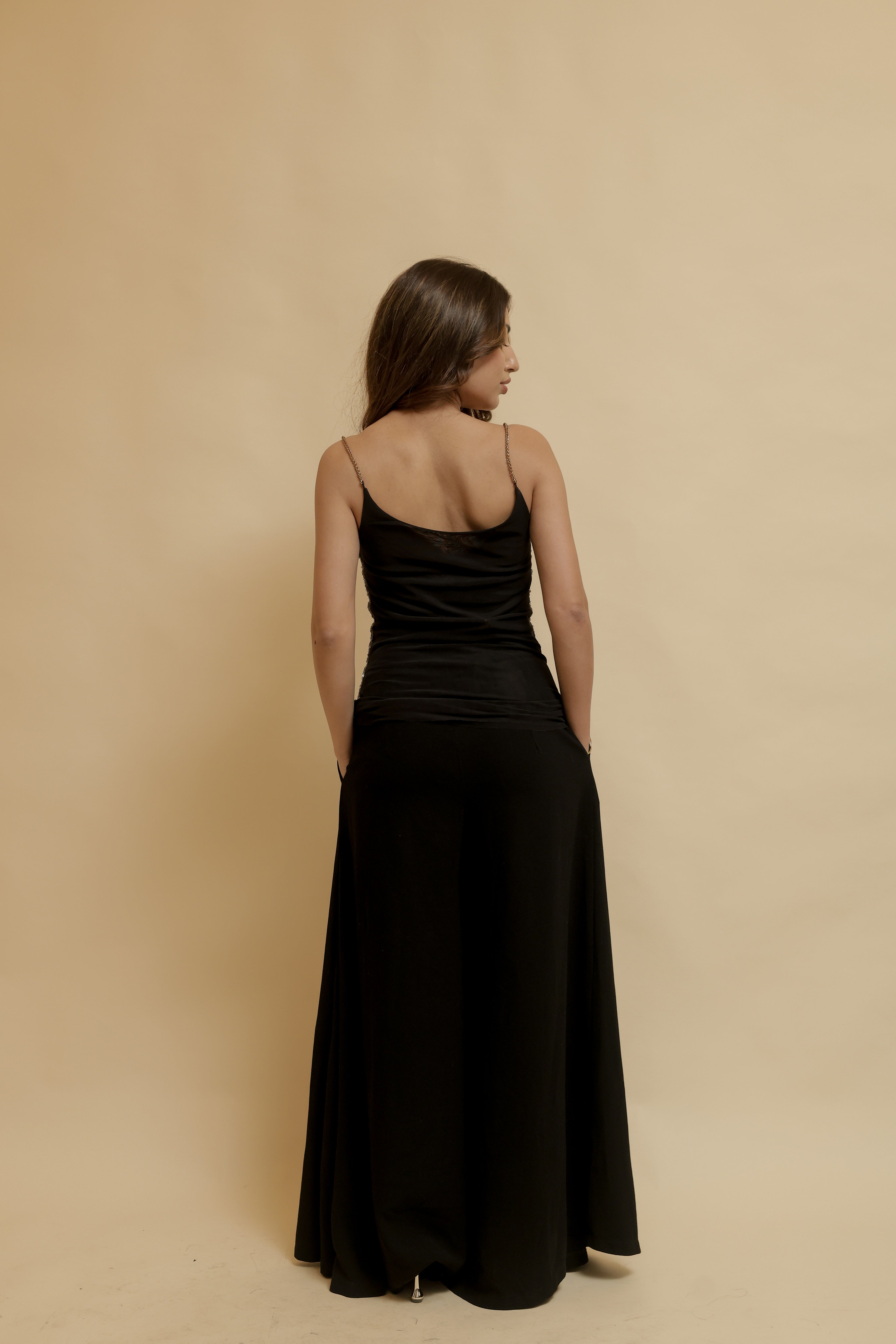 Flare High-Waist Pent