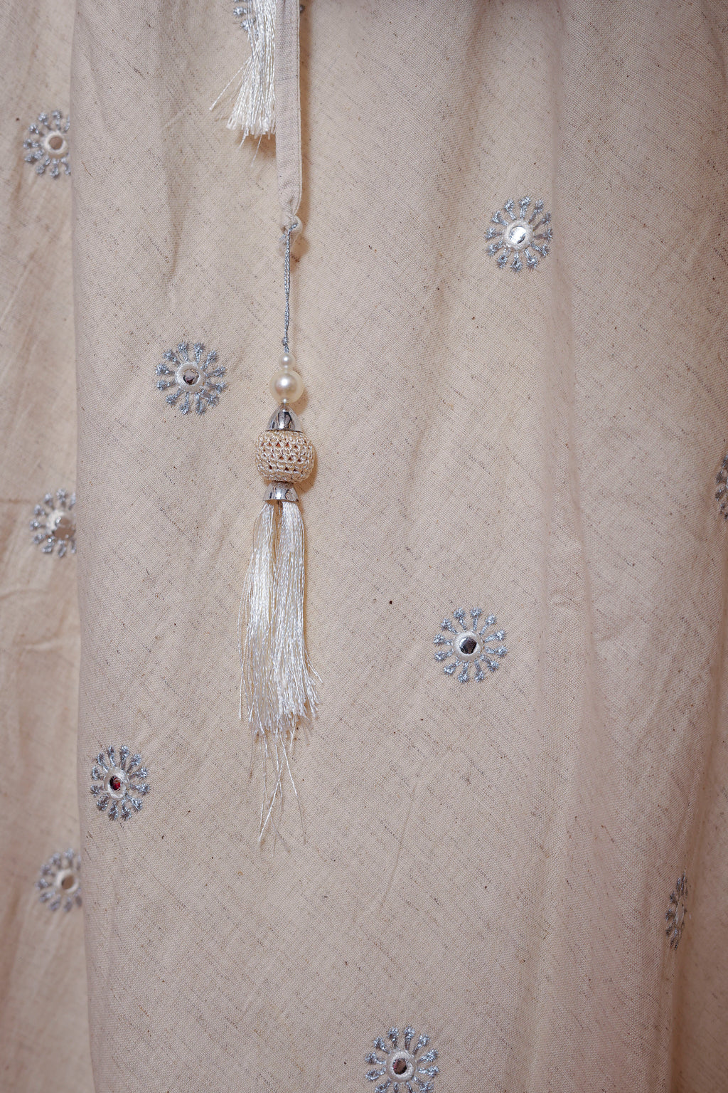 Handcrafted Red & Ivory Chaniya Choli