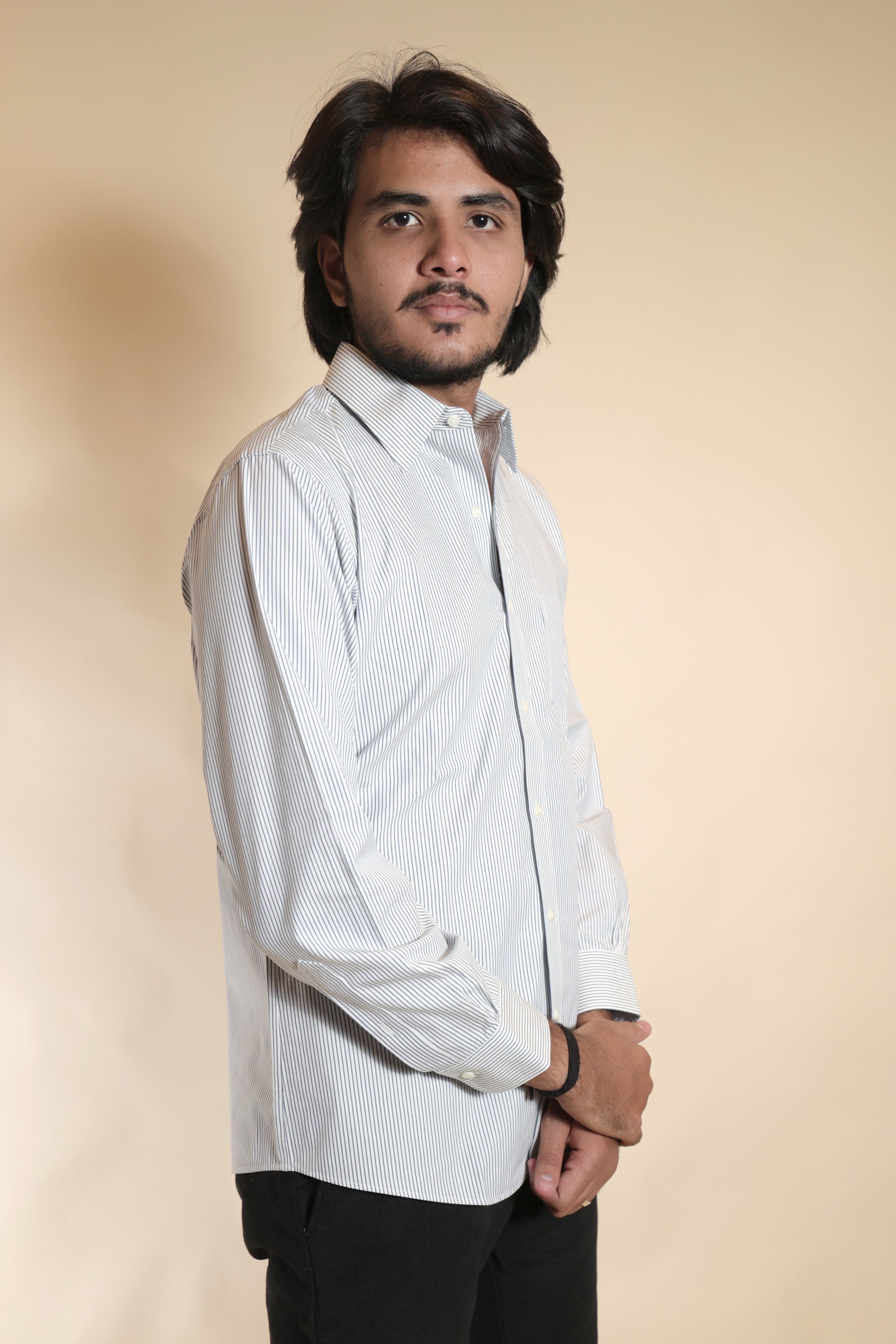 Textured Knit Essential T-Shirt