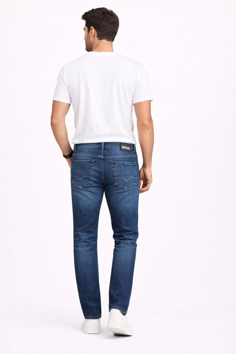 Modern Tapered Denim – Deep Blue Rinse