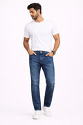Modern Tapered Denim – Deep Blue Rinse