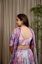 Modern Muse Printed Choli & Lehenga