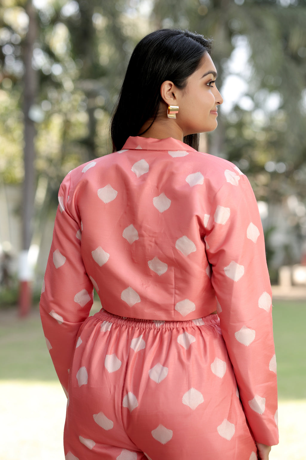 Smart Casual Printed Co-Ord Outfit