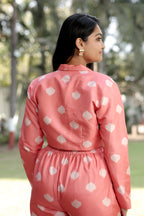 Smart Casual Printed Co-Ord Outfit